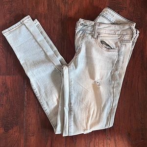 NEVER WORN, NWOT American Eagle Jeggings, Light Wash, Size 4 Regular 🦅
